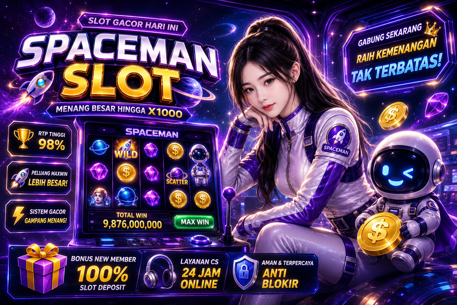 Mengenal Gameplay Spaceman dari Sisi Mekanisme Permainan